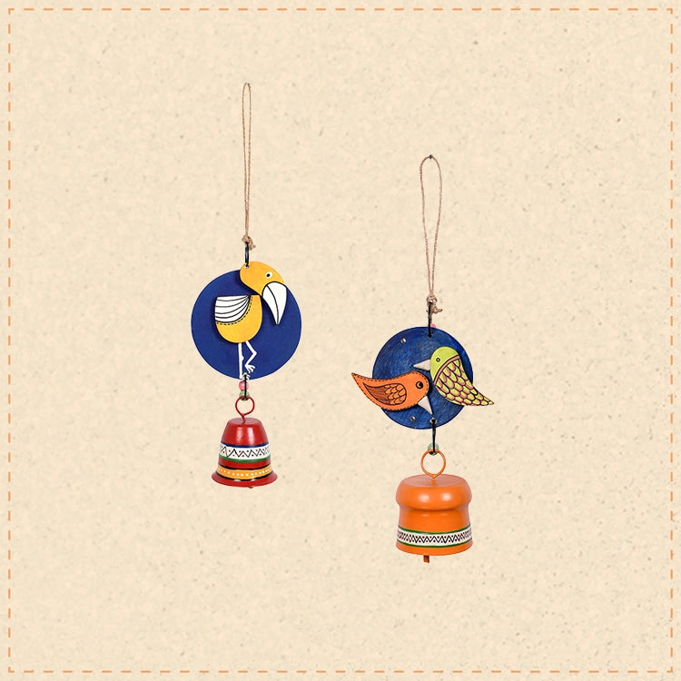 Chirping Melody Bird Wind Chime Set