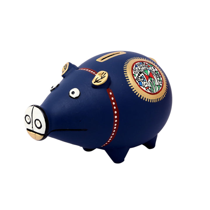 Cobalt Cody Piggy Bank