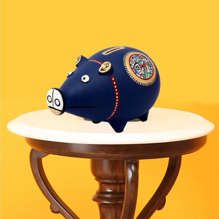 Cobalt Cody Piggy Bank