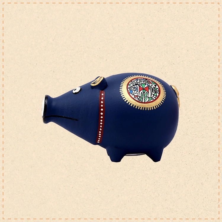 Cobalt Cody Piggy Bank