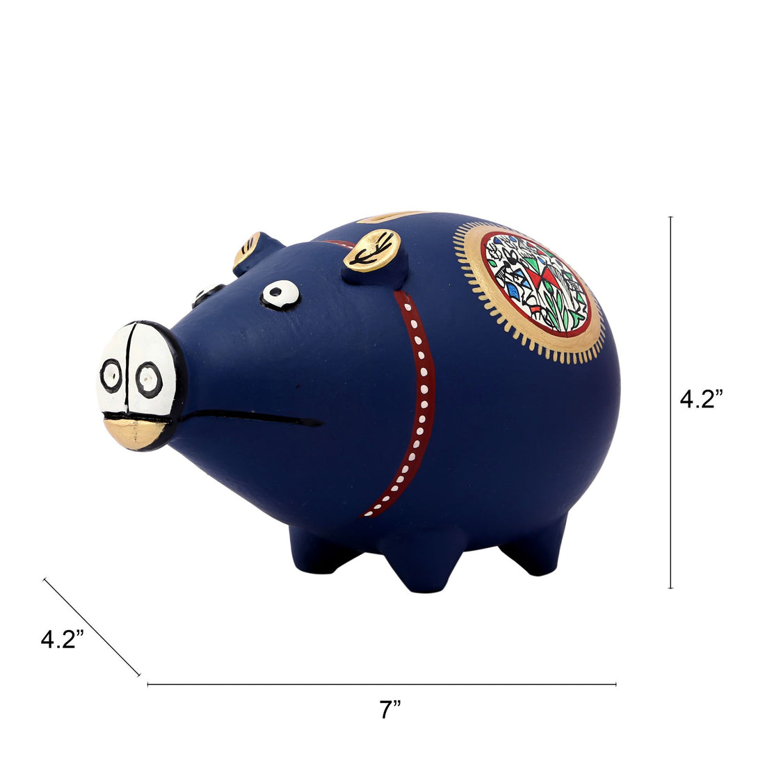 Cobalt Cody Piggy Bank