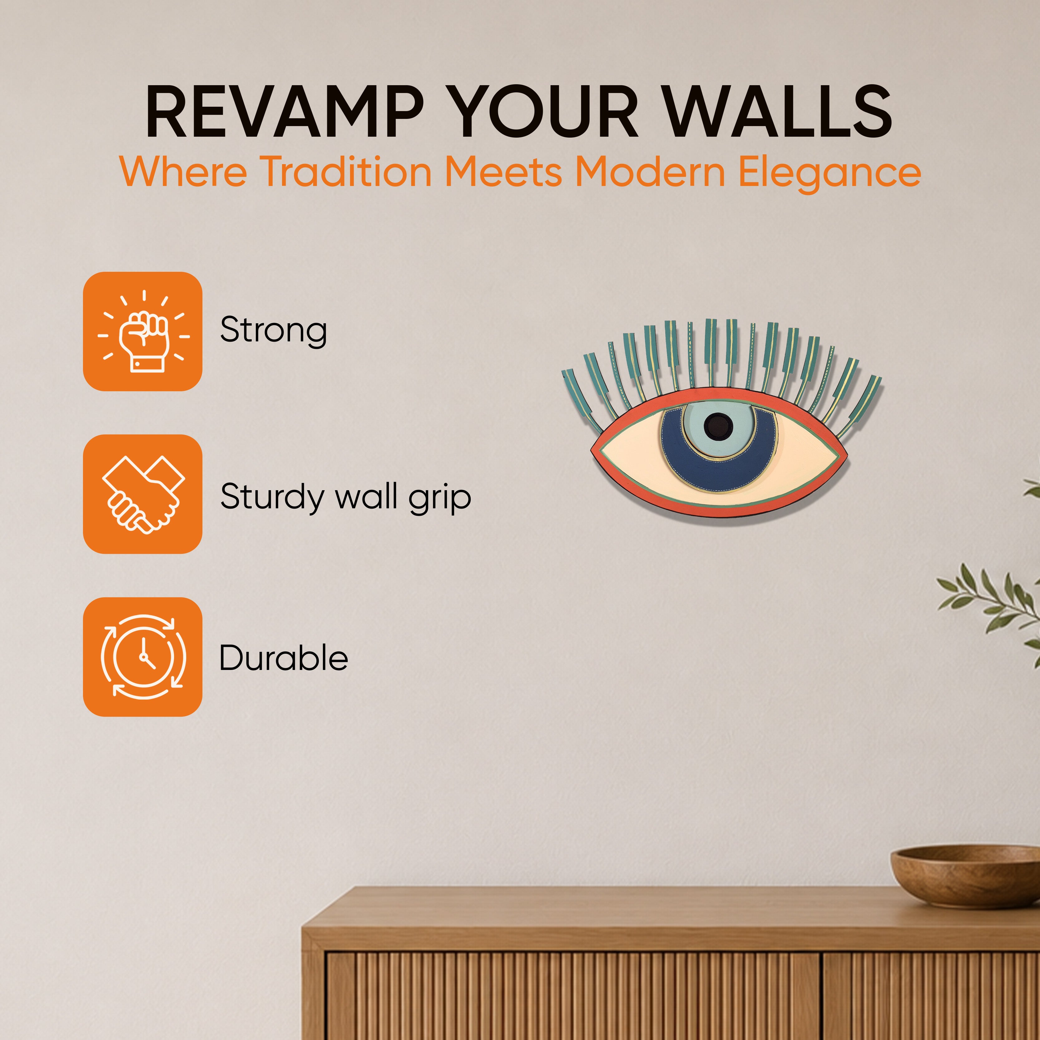 The Eye of Horus Wall Decor Mask