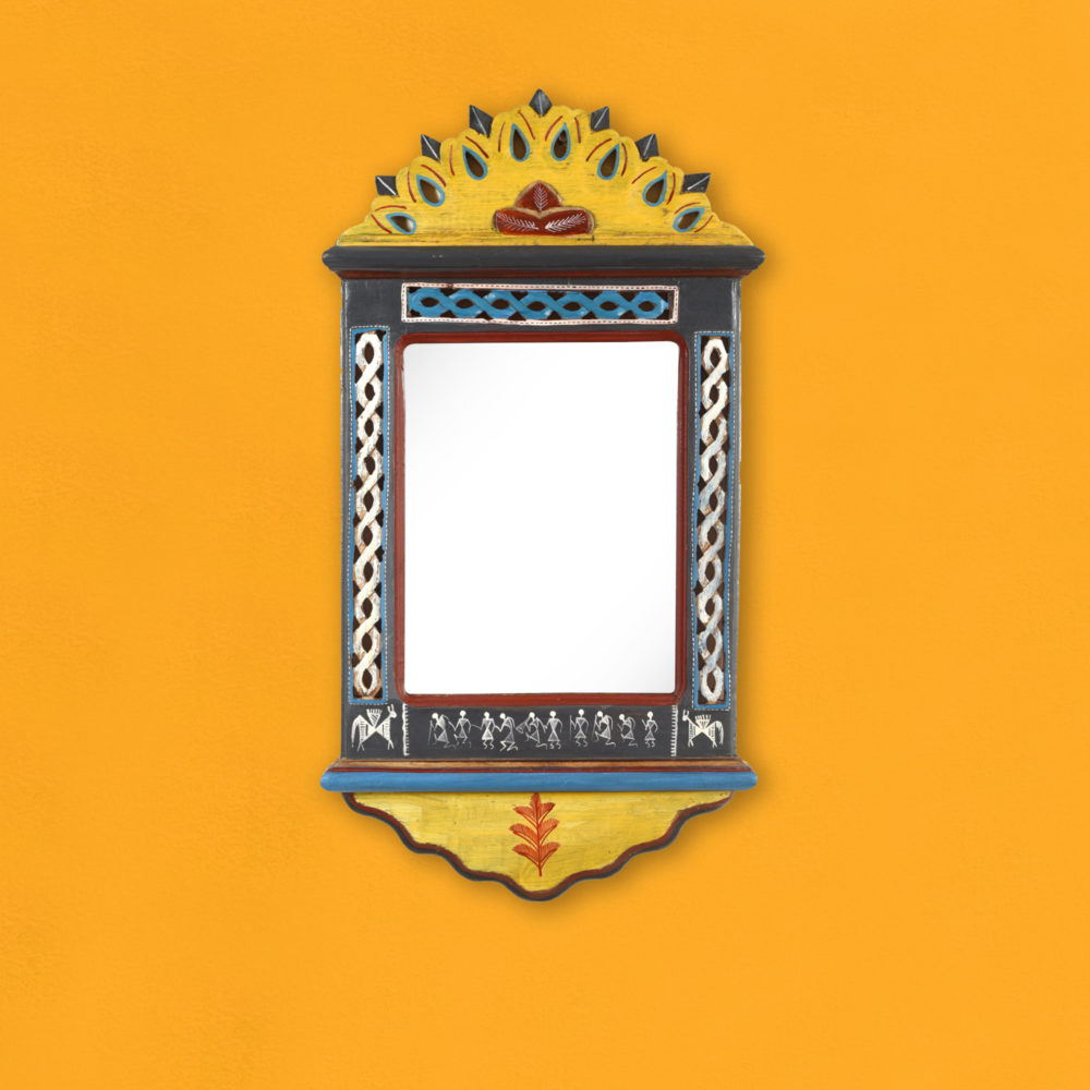 Handcrafted Jharokha Mirror Large (12x22")